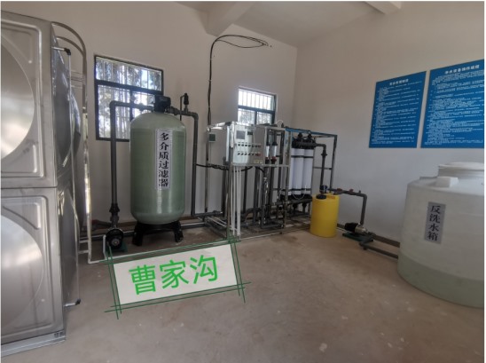 昆明市西山區農村供水保障項目 6T/h超濾凈水設備